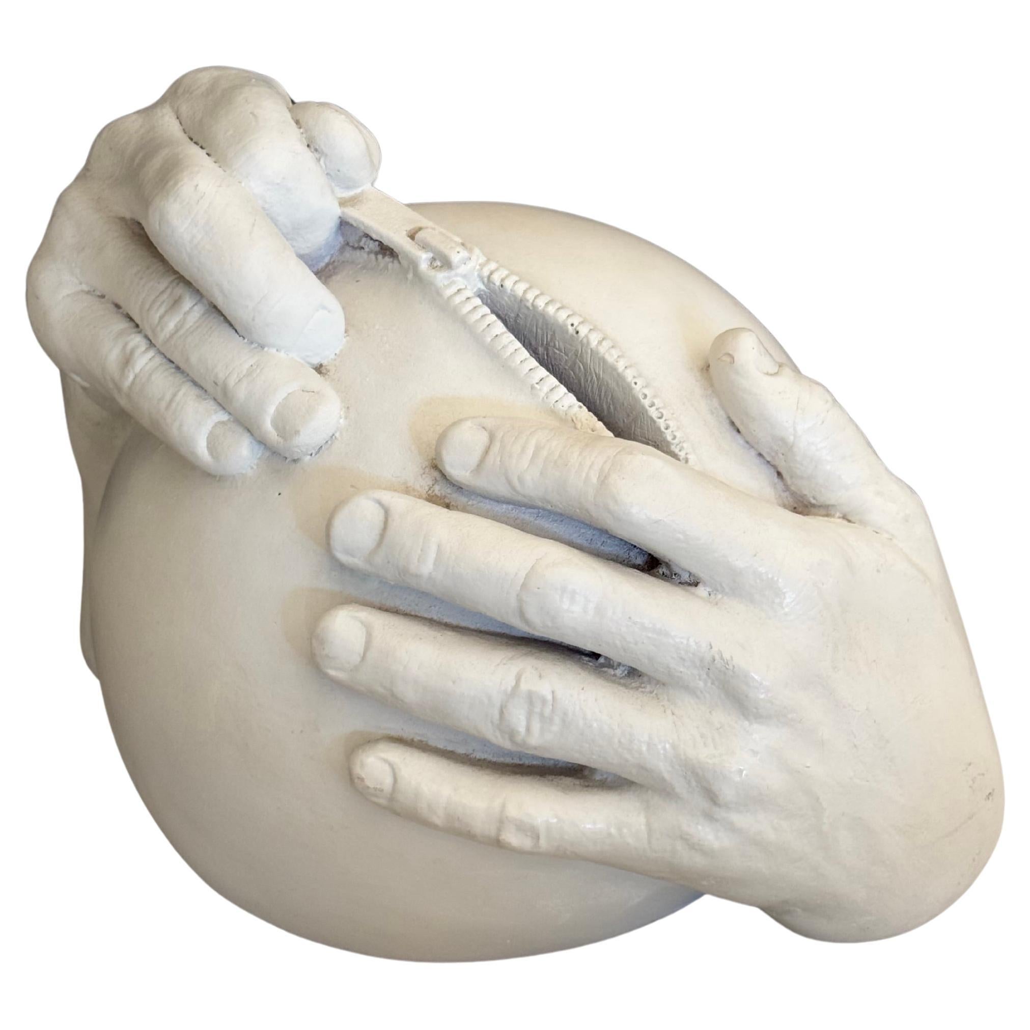 Hands Sculpture Bank by Richard Etts