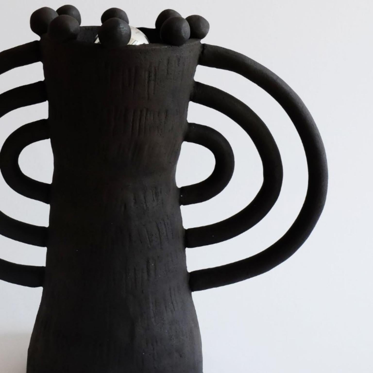 Modern Handsculped Alcazar Table Lamp by Ia Kutateladze For Sale