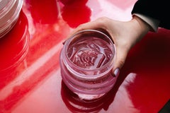 Verre à poignée de main