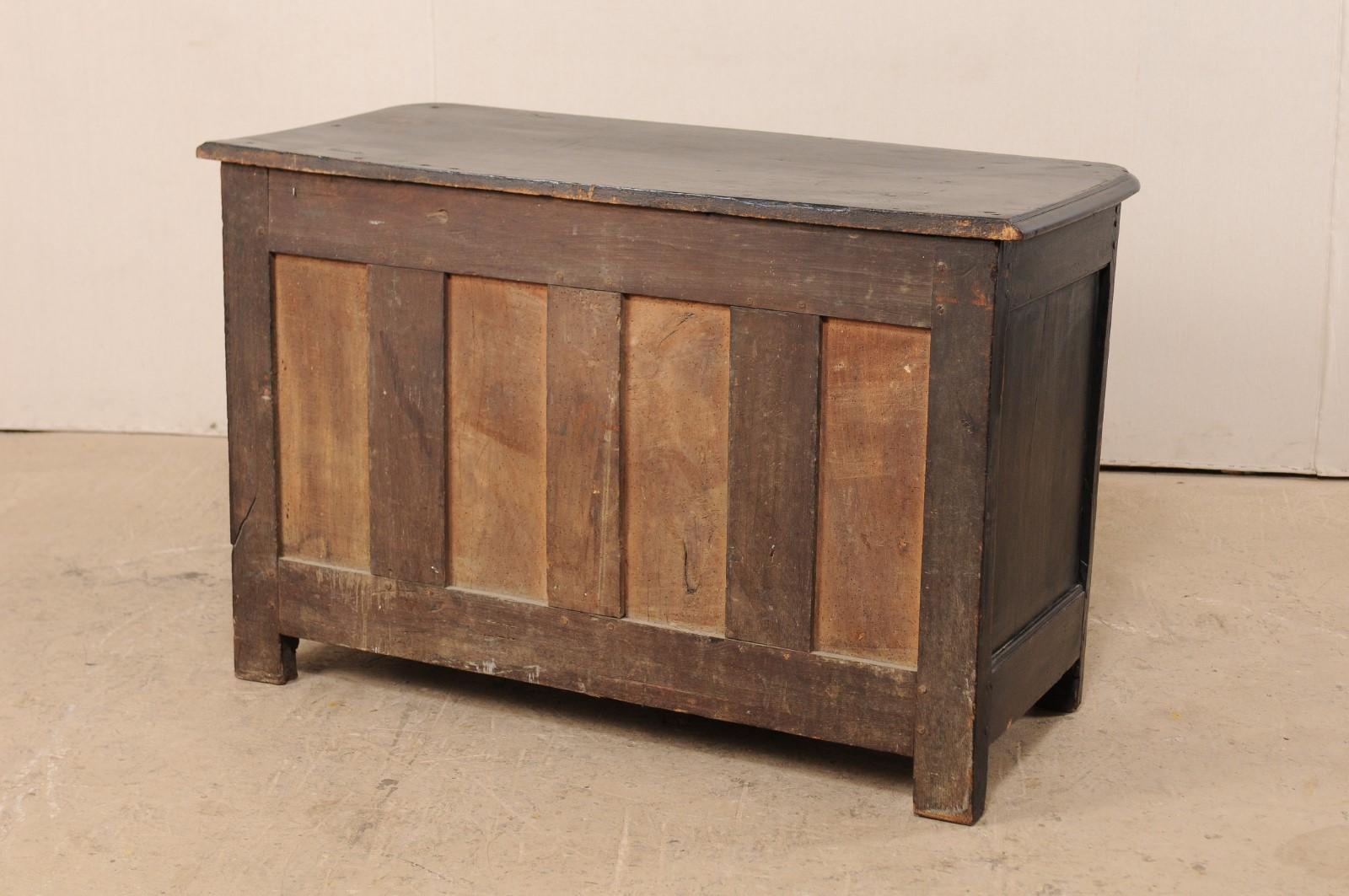 Handsome 18th Century French Three-Drawer Wood Chest 5
