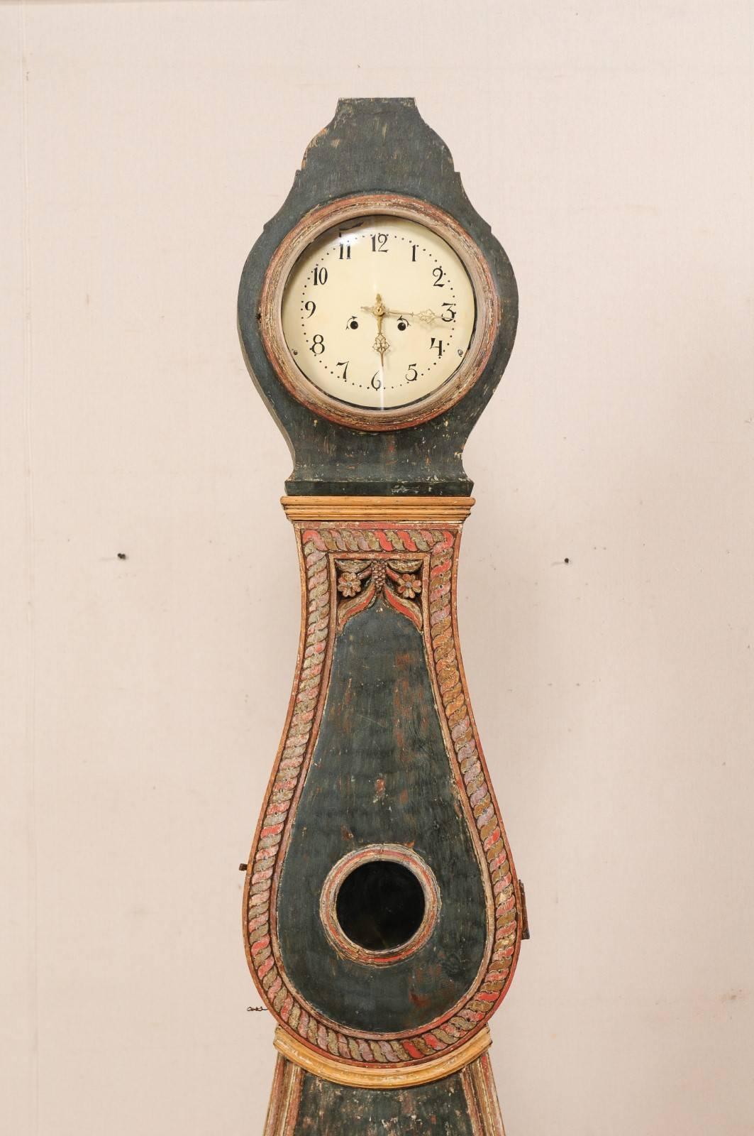 painted floor clocks