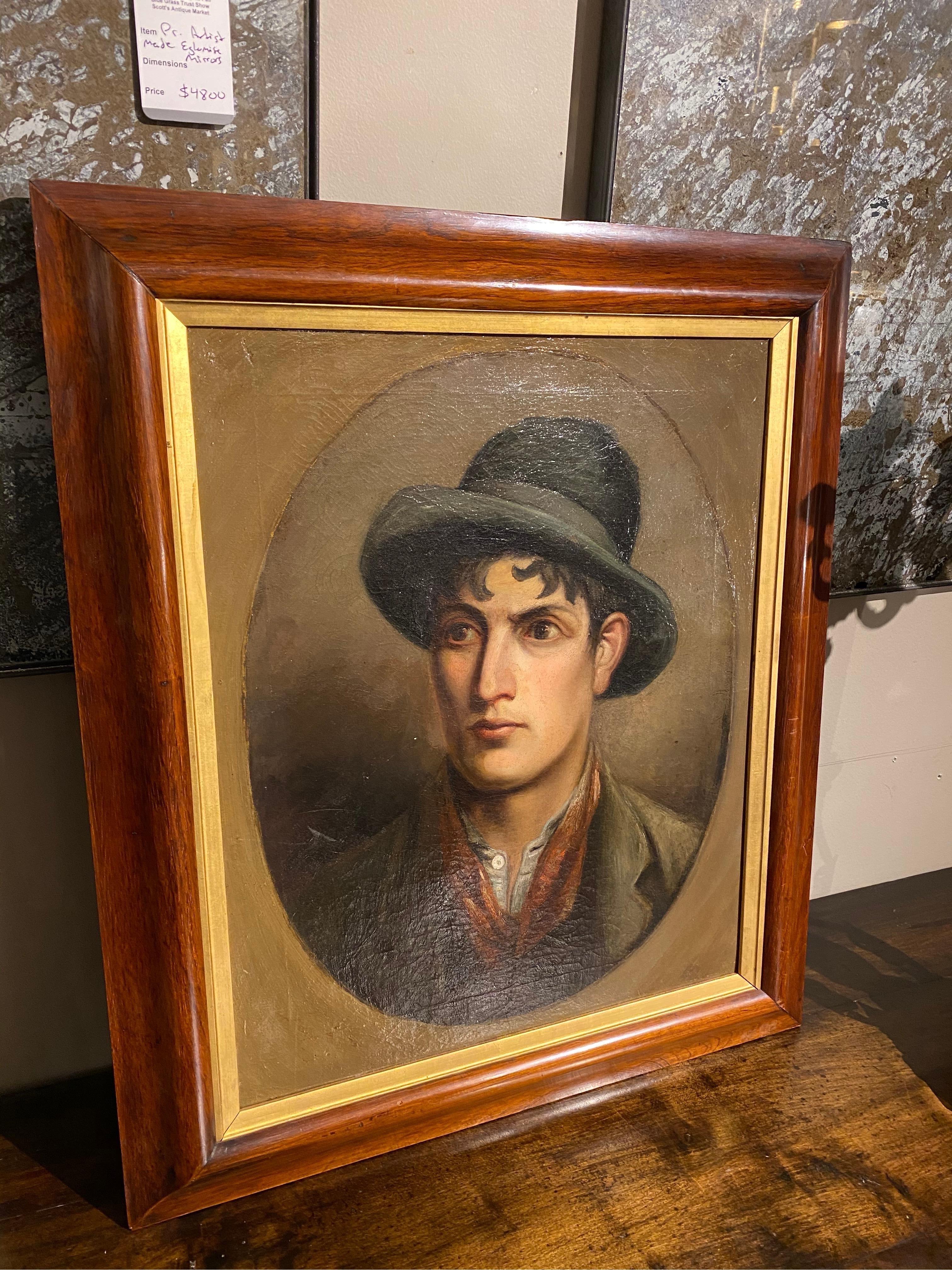 Handsome 19th Century Portrait of an Irishman In Good Condition In Charleston, SC