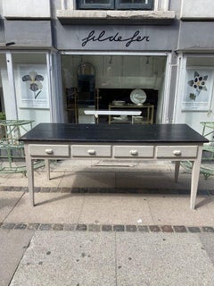 Handsome Atmospheric French Console Table/Boutique Counter/Kitchen Furniture