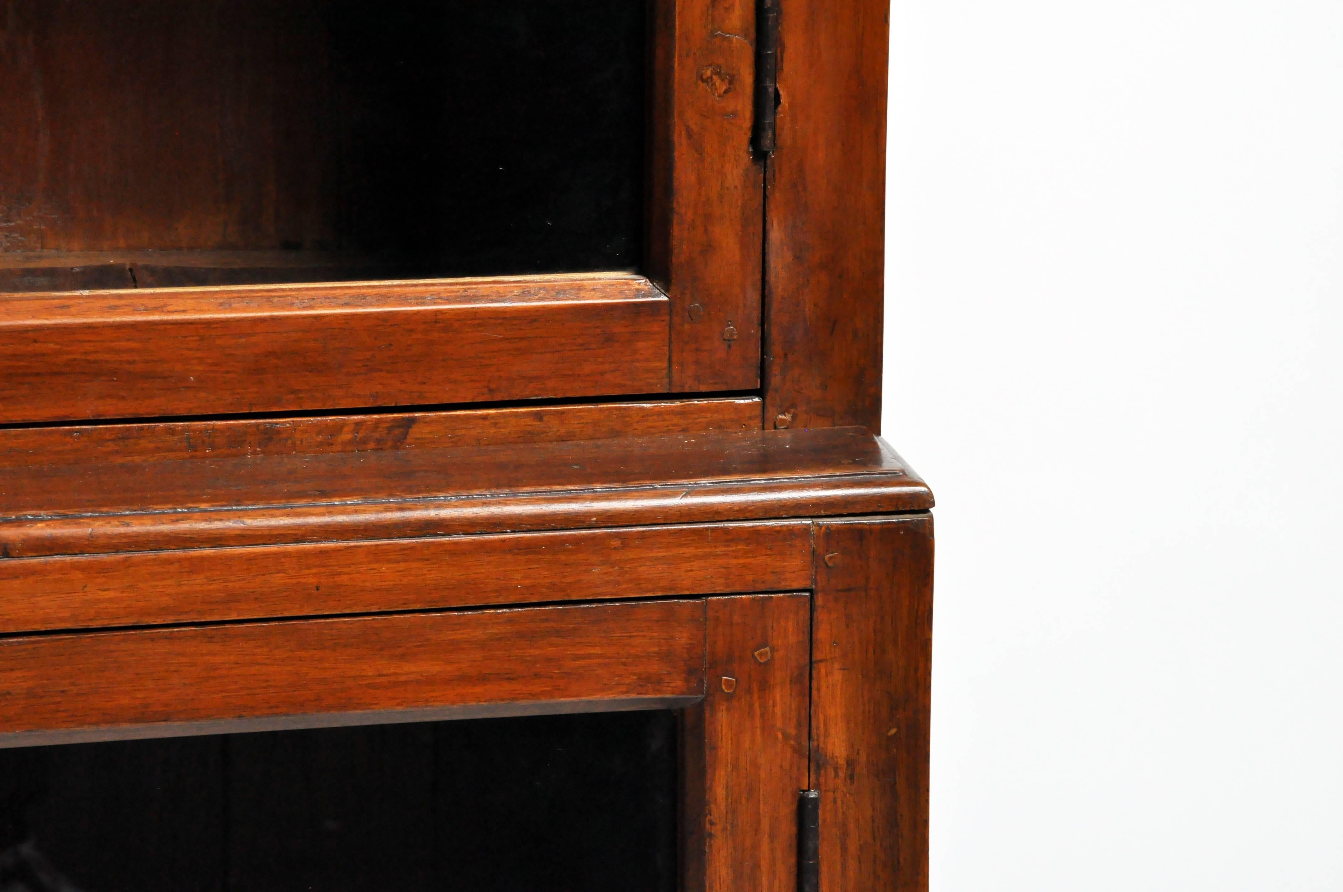 Handsome British Colonial Breakfront Bookcase 3