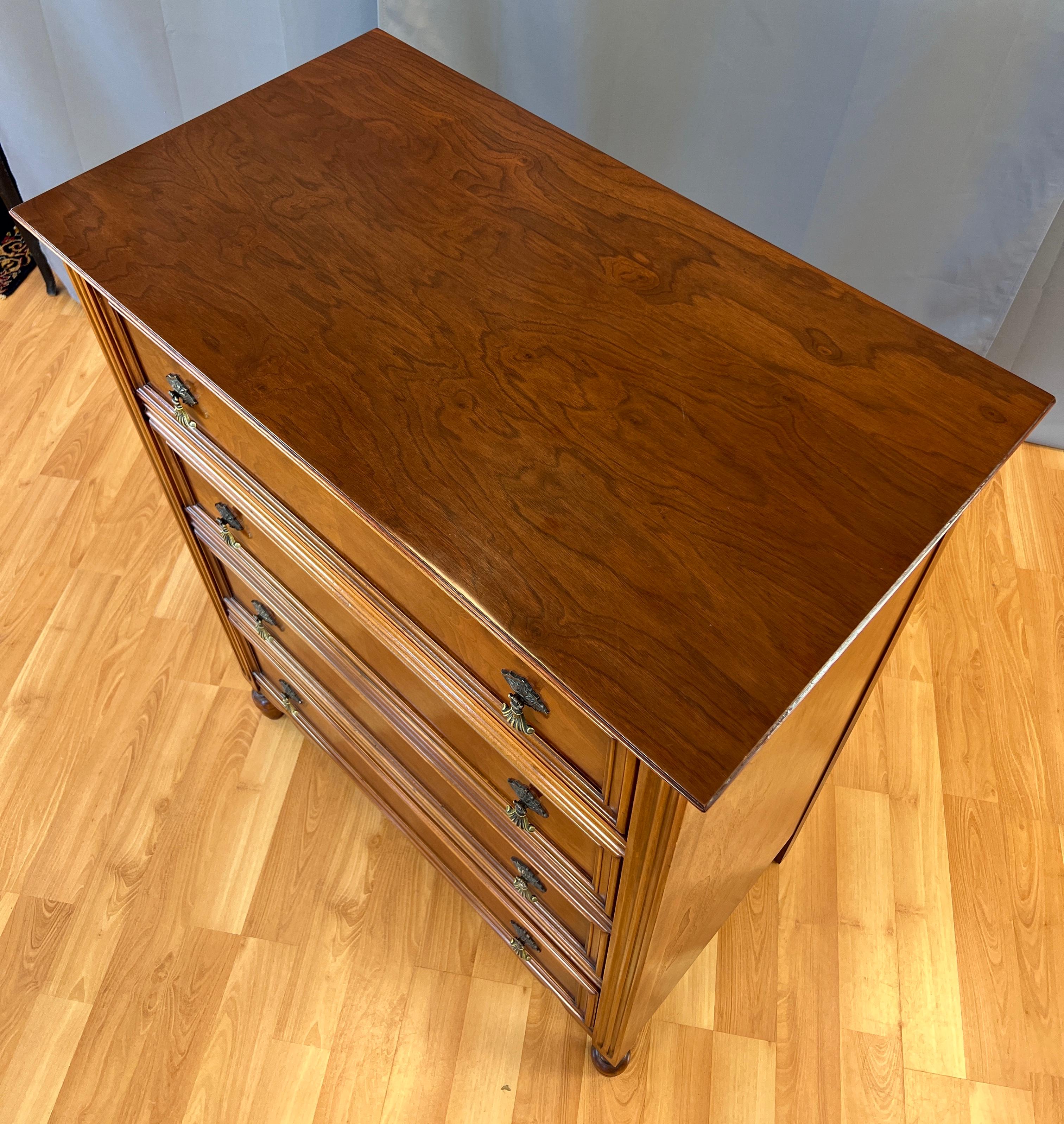 Handsome Charles P. Limbert Arts And Crafts Furniture Company Highboy Dresser In Good Condition In San Francisco, CA
