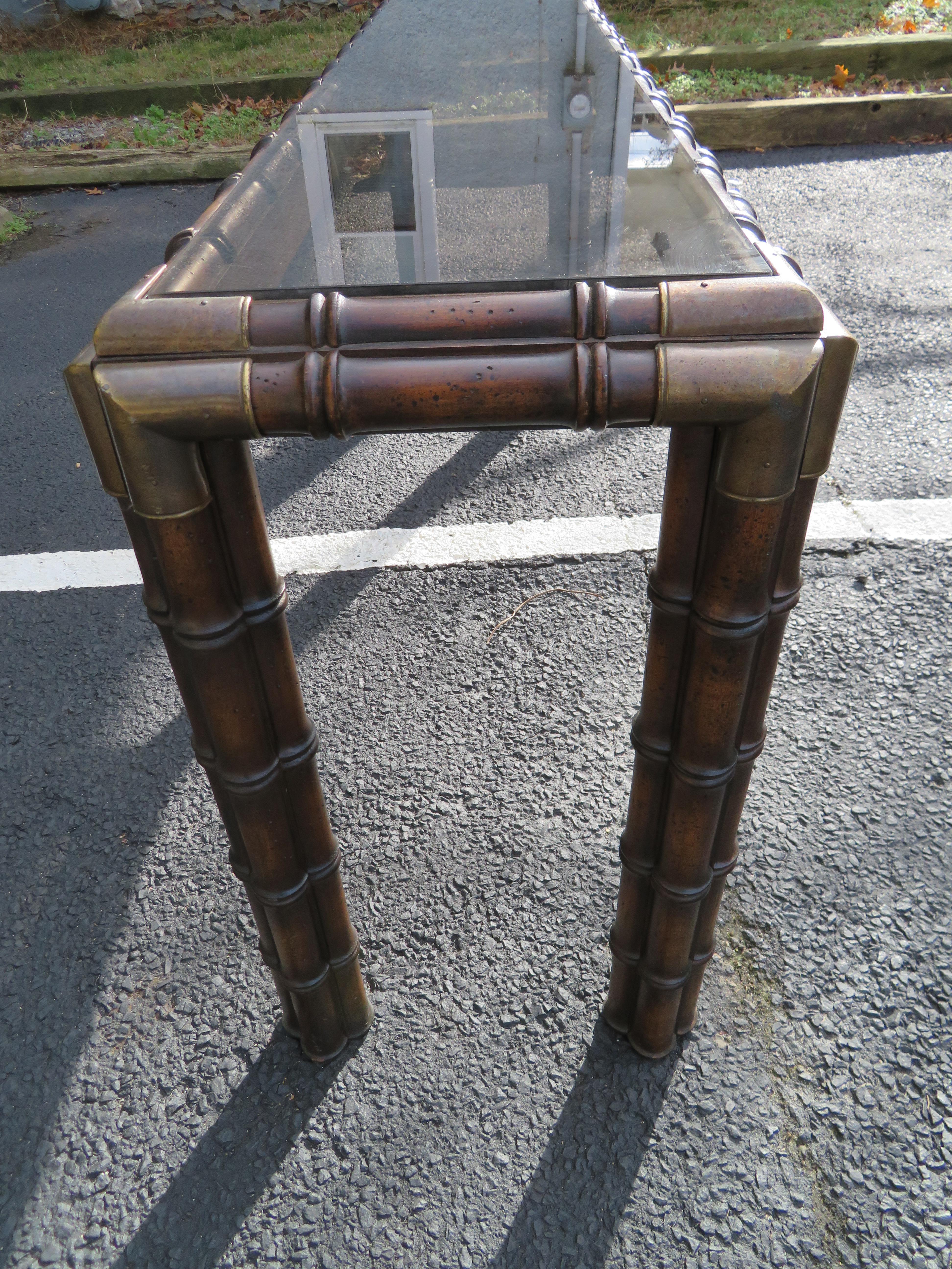 chunky console table
