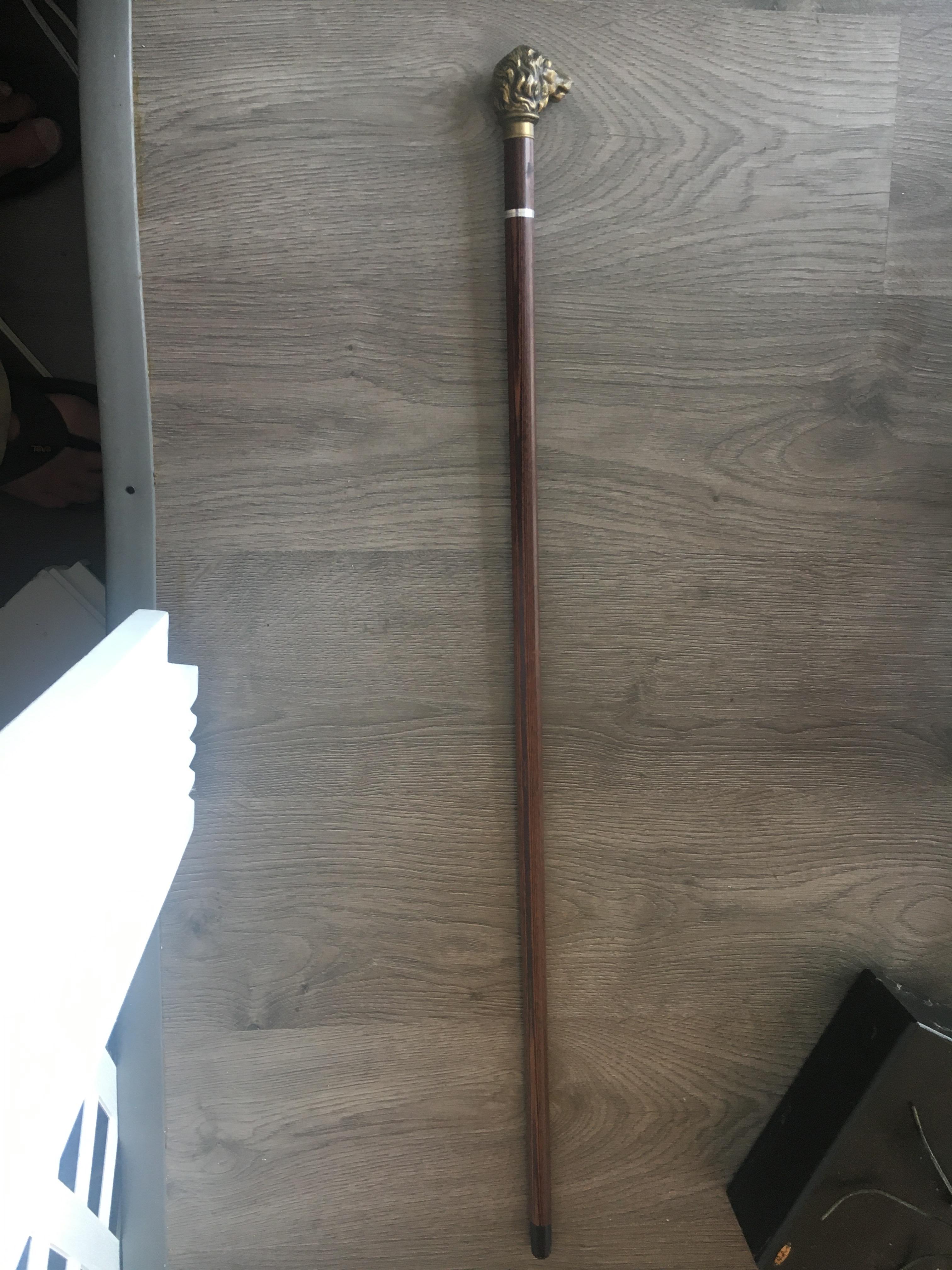 english walking cane