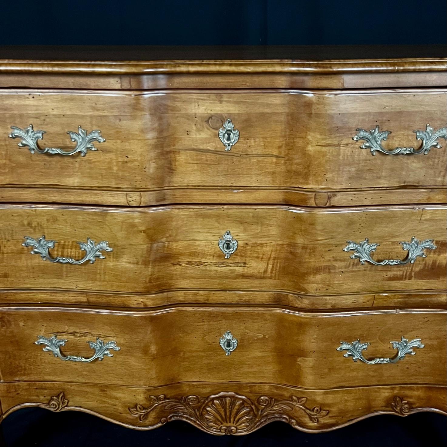 Handsome Designer French Provincial Chest of Drawers For Sale 3