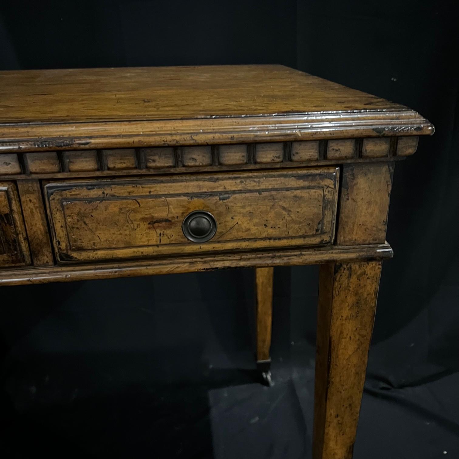 Handsome Designer Writing Desk by Barclay Butera In Good Condition In Hopewell, NJ