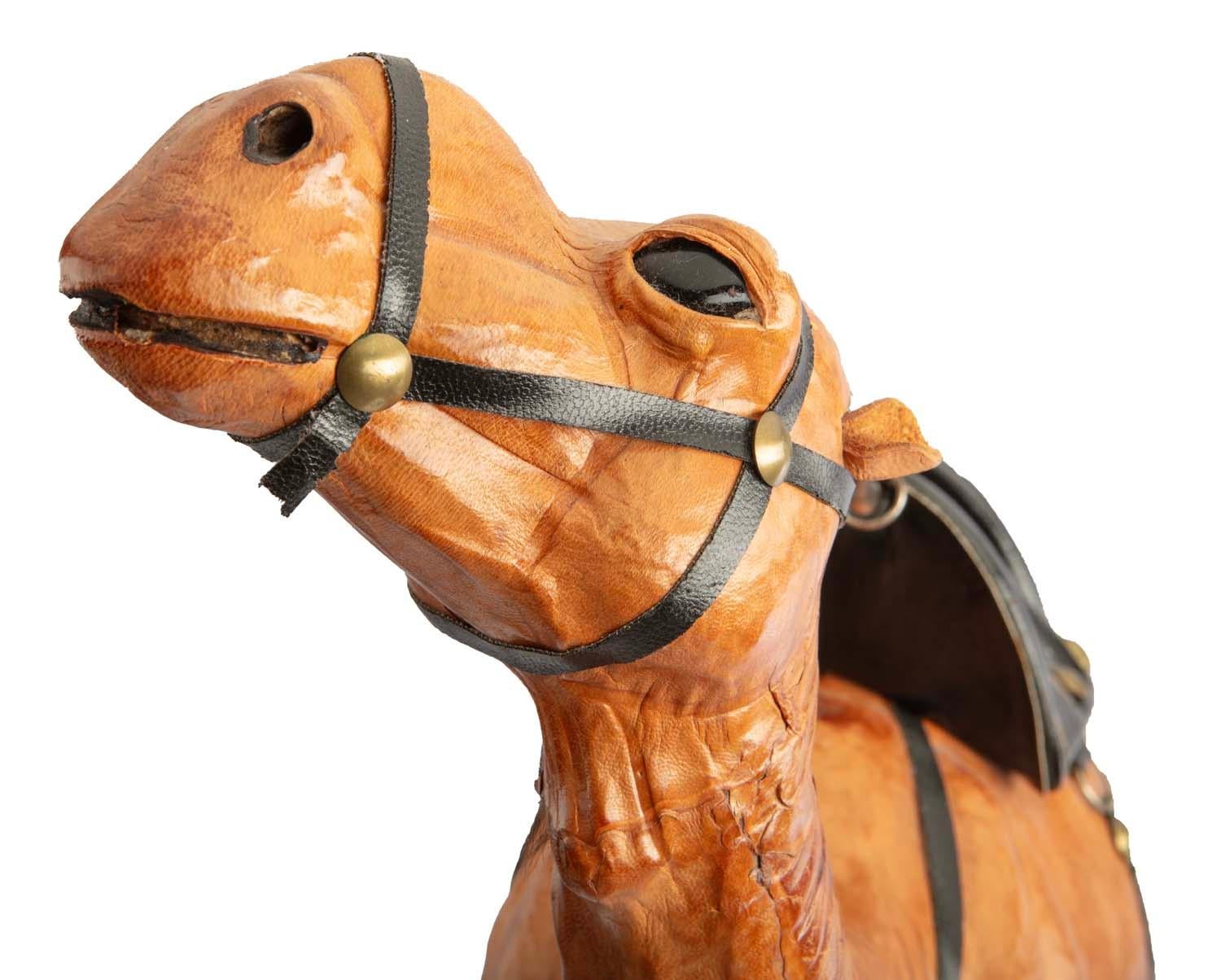 Handsome Dromedary Leather Camel For Sale 1