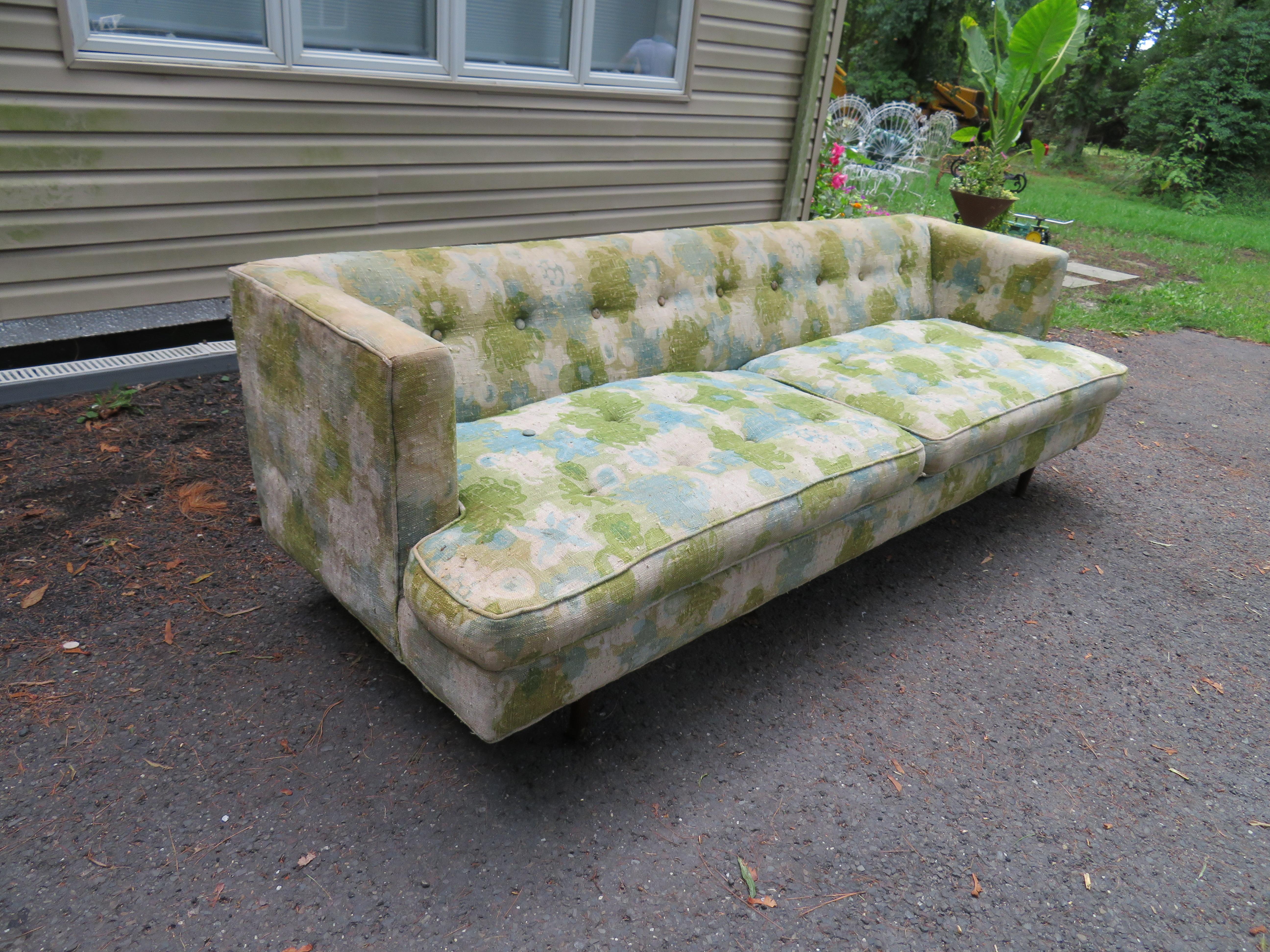 Handsome Dunbar Even Arm Sofa by Edward Wormley Mid-Century Modern 6