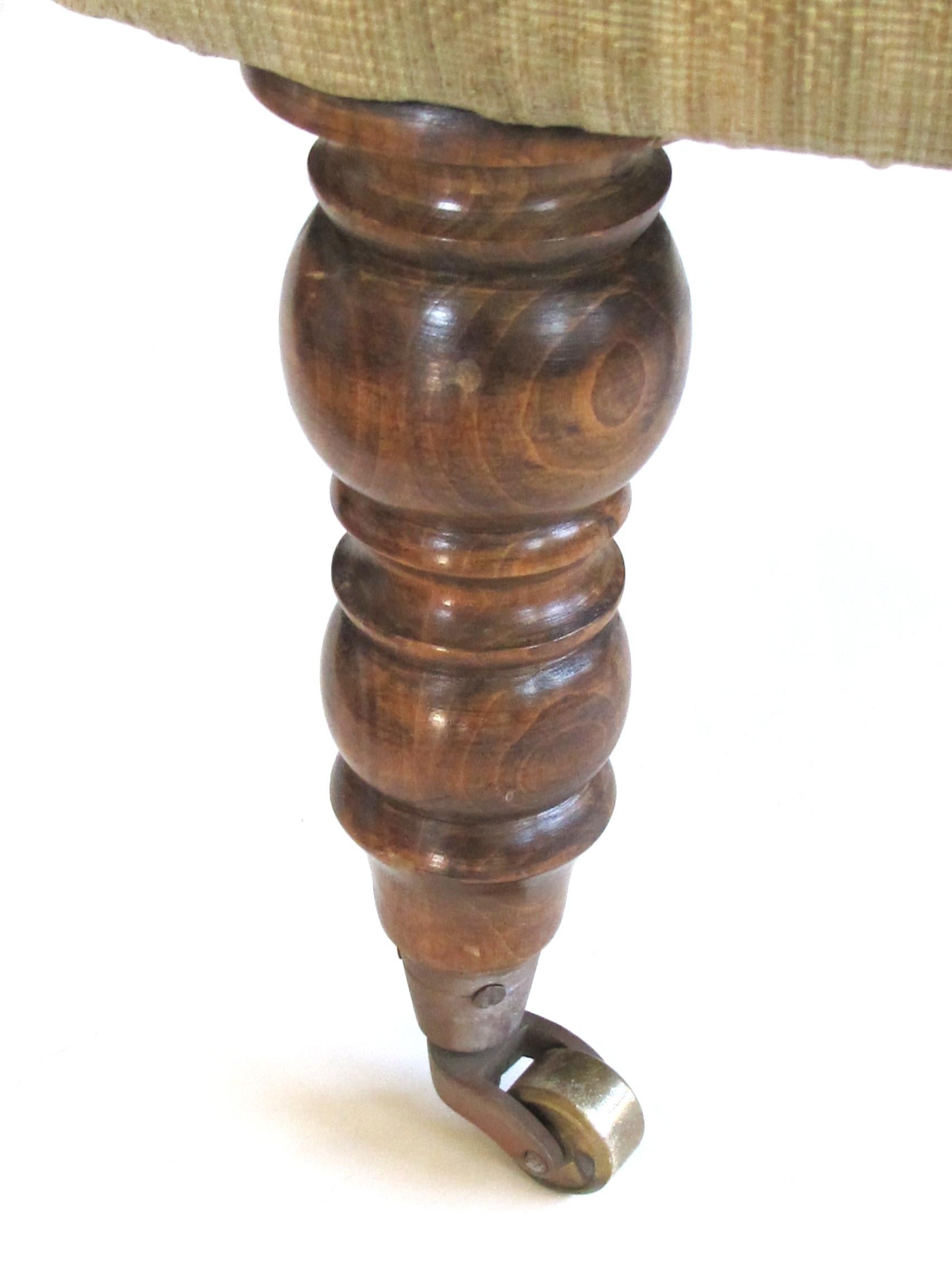 ottoman legs with casters