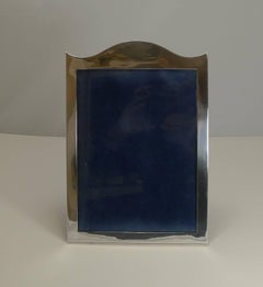 Handsome English Sterling Silver Photograph Frame, 1924