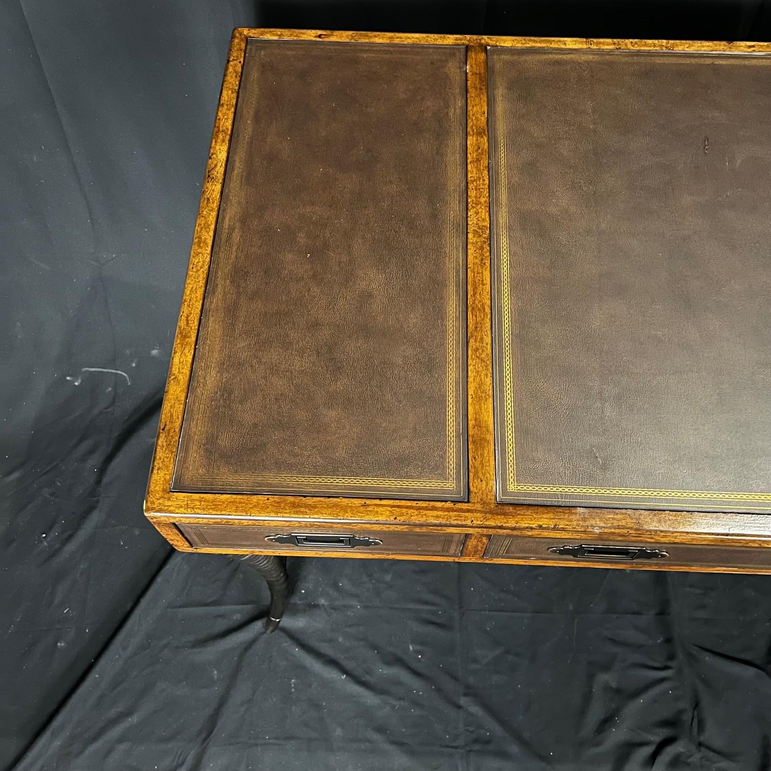 Handsome Campaign Style Writing Table Desk 1