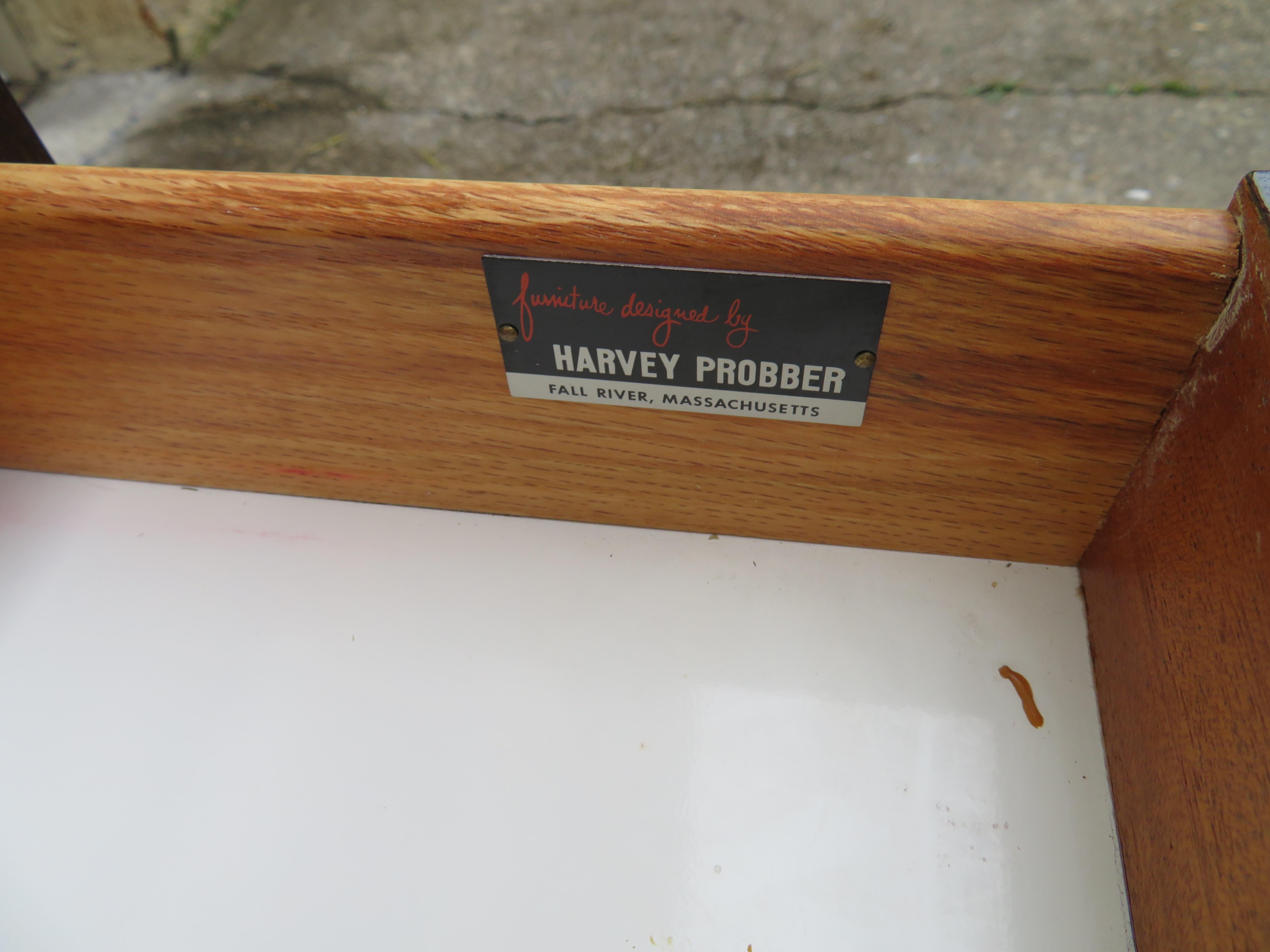 Handsome Harvey Probber Small Chest Cabinet Nightstand Mid-Century Modern 1