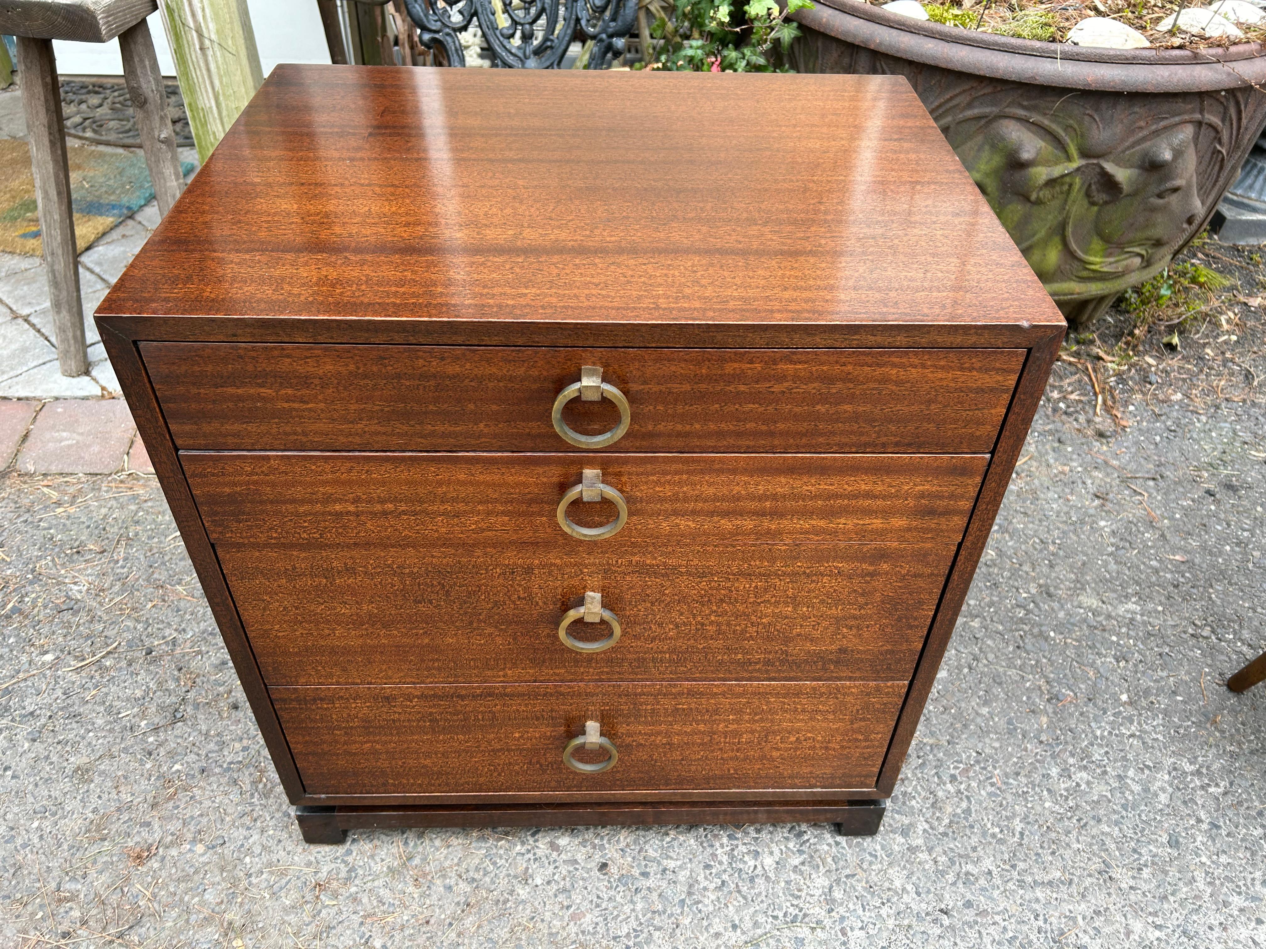 American Handsome Harvey Probber Small Chest Night Stand Mid-Century Modern For Sale
