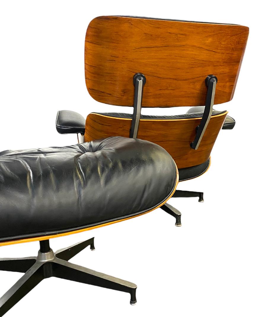 American Handsome Herman Miller Eames Lounge Chair and Ottoman