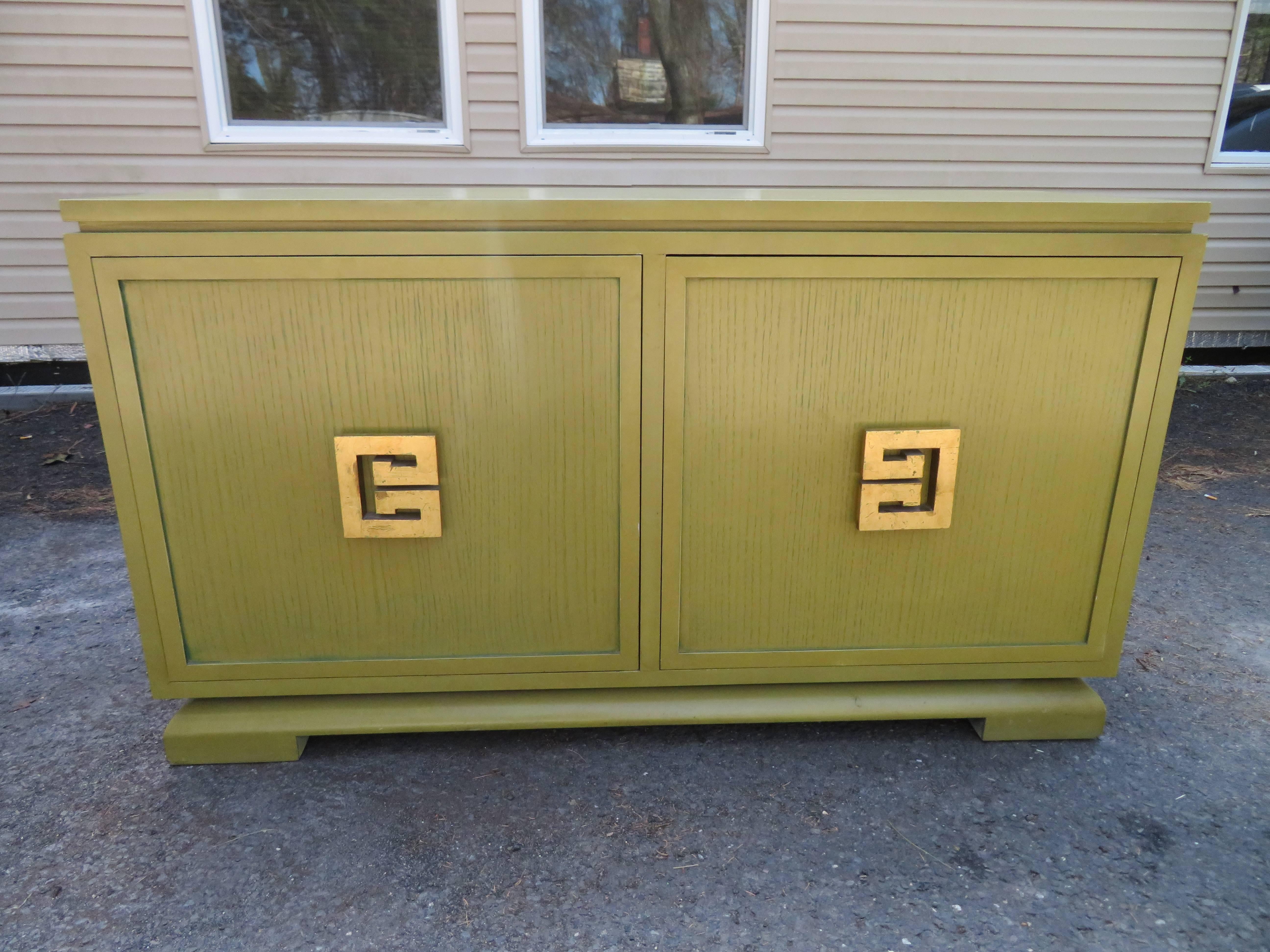 Handsome James Mont Style Asian Buffet Credenza Mid-Century Modern 9