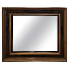 Handsome Large Rectangular Victorian Antique Mirror