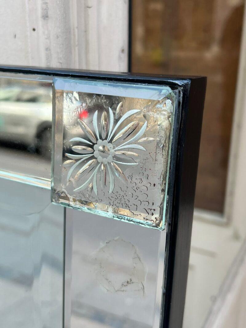 Handsome Large Venetian Mirror France 1920-40 In Good Condition For Sale In Copenhagen K, DK