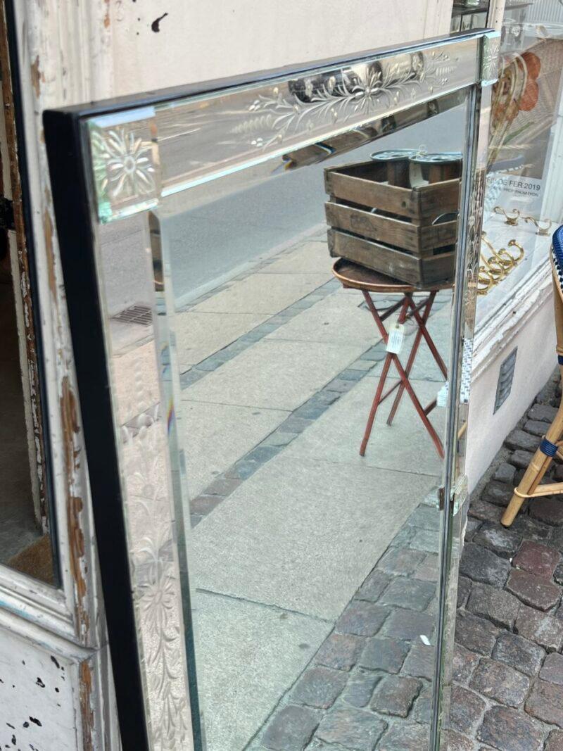 20th Century Handsome Large Venetian Mirror France 1920-40 For Sale