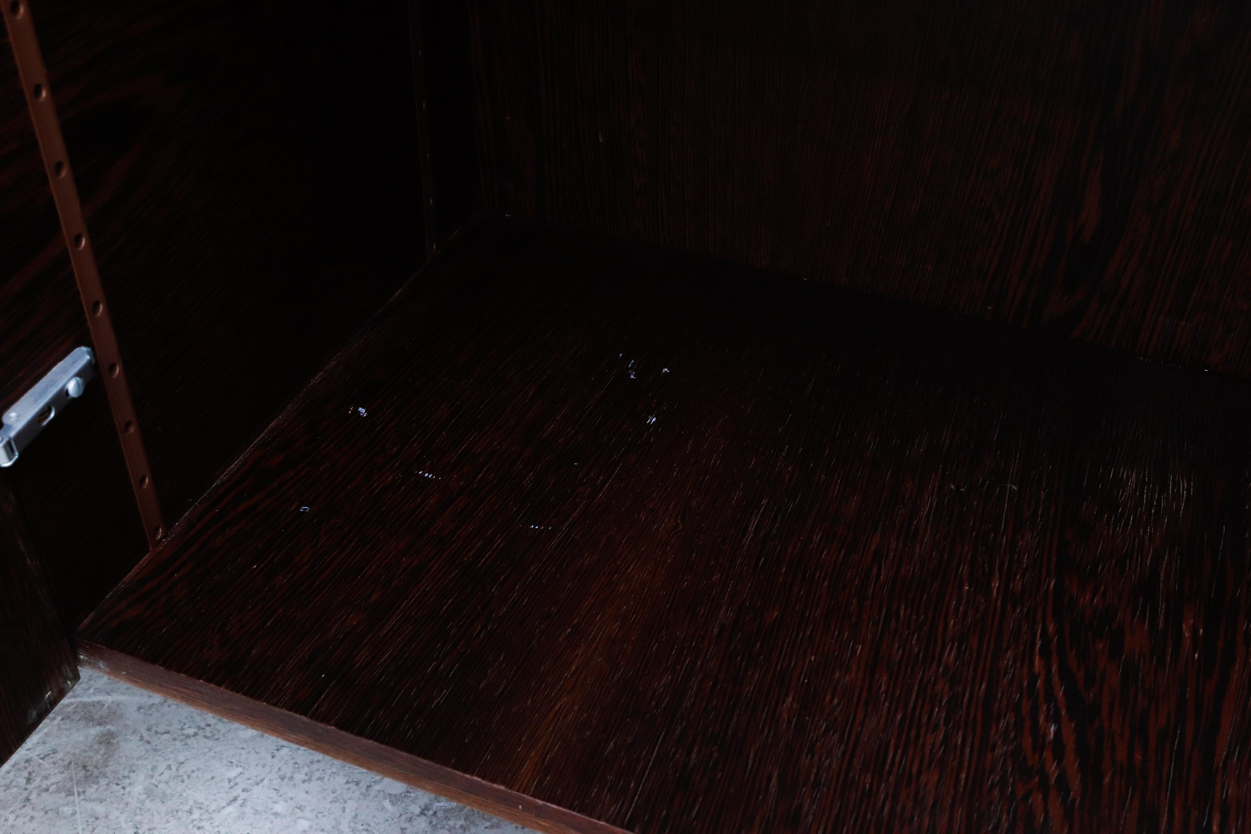 Handsome Martin Visser Wenge Sideboard or Room Divider 3