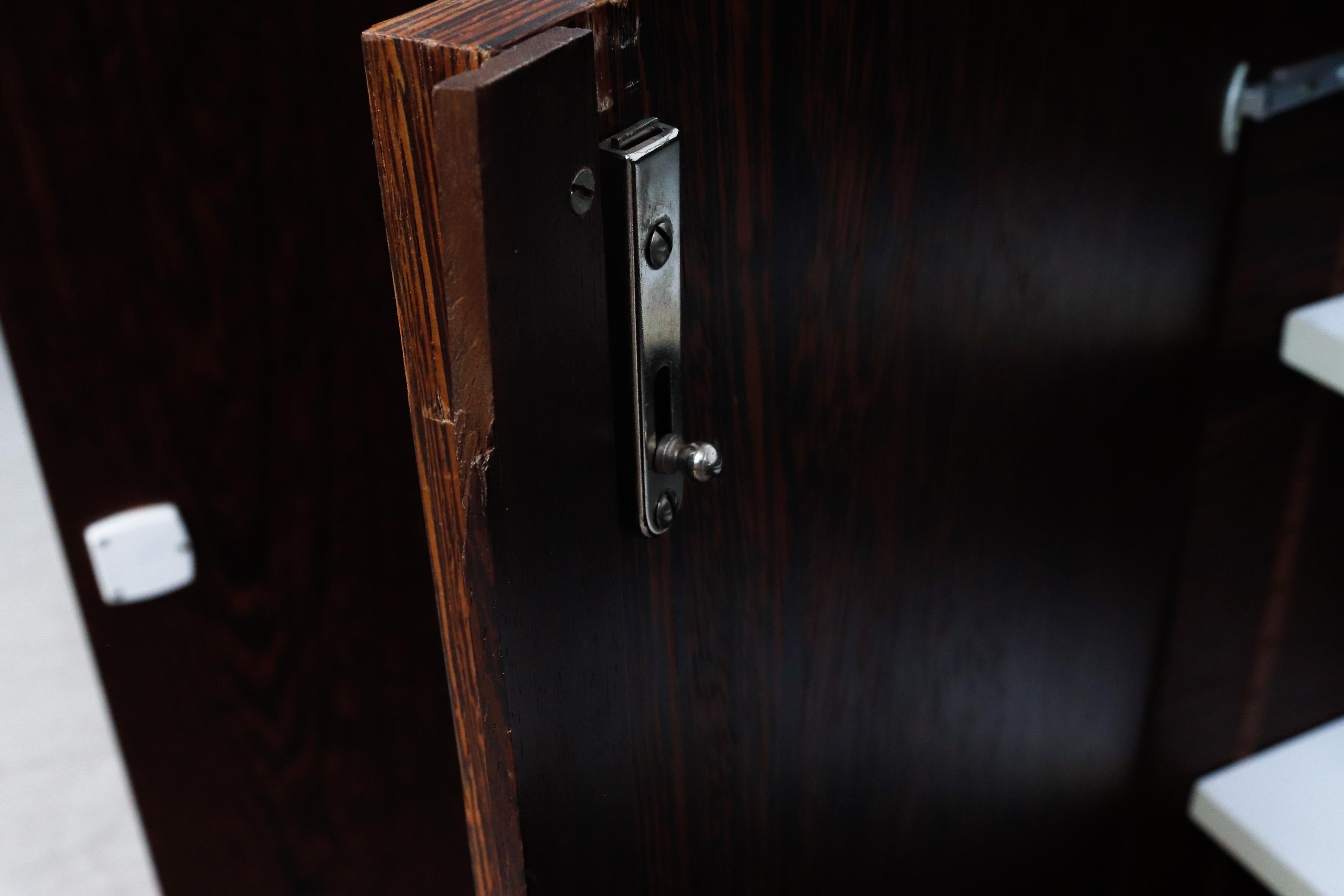 Handsome Martin Visser Wenge Sideboard or Room Divider 5