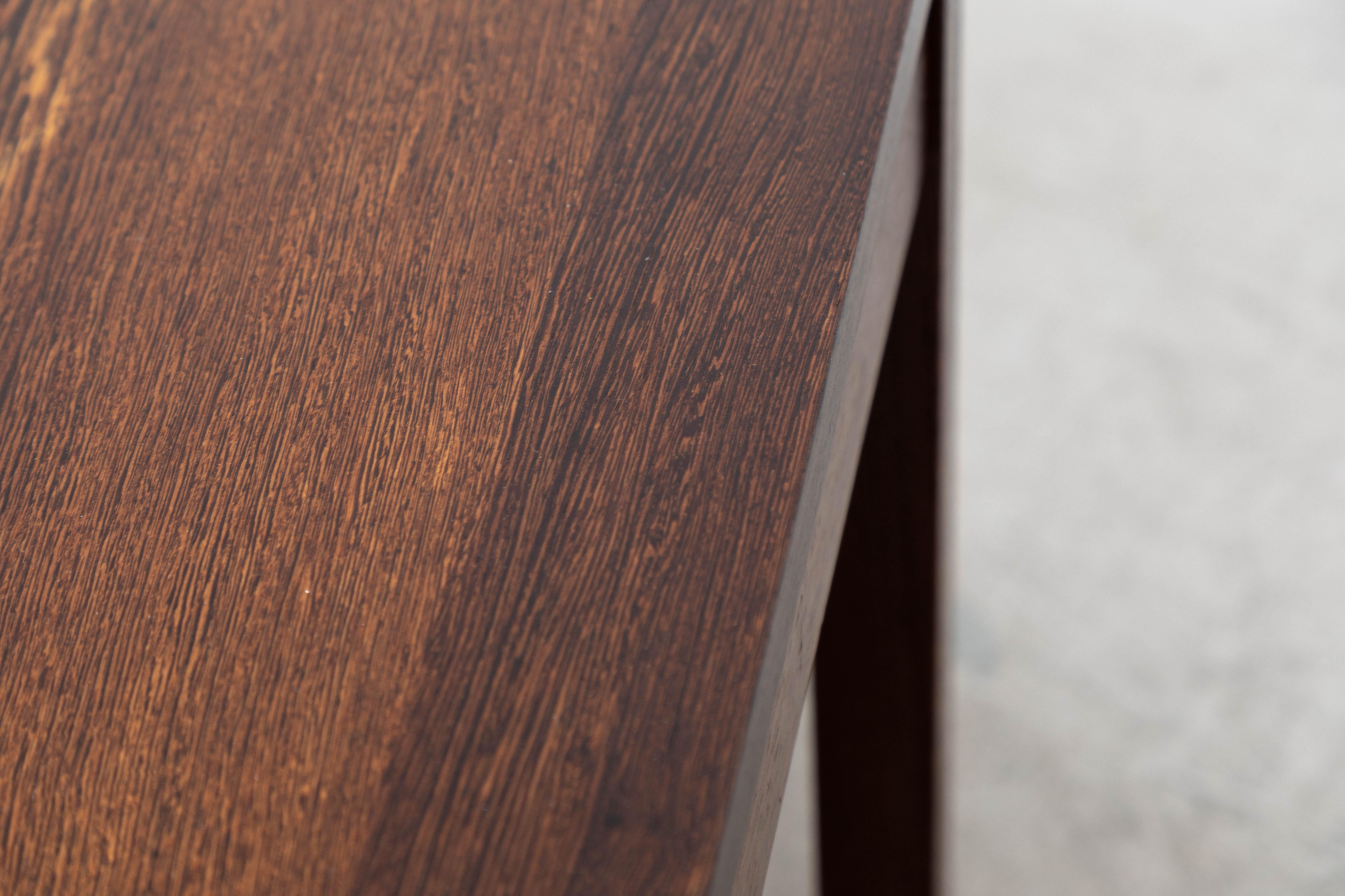 Handsome Mid-Century Fristho Wenge Extendable Dining Table with Leaf 6