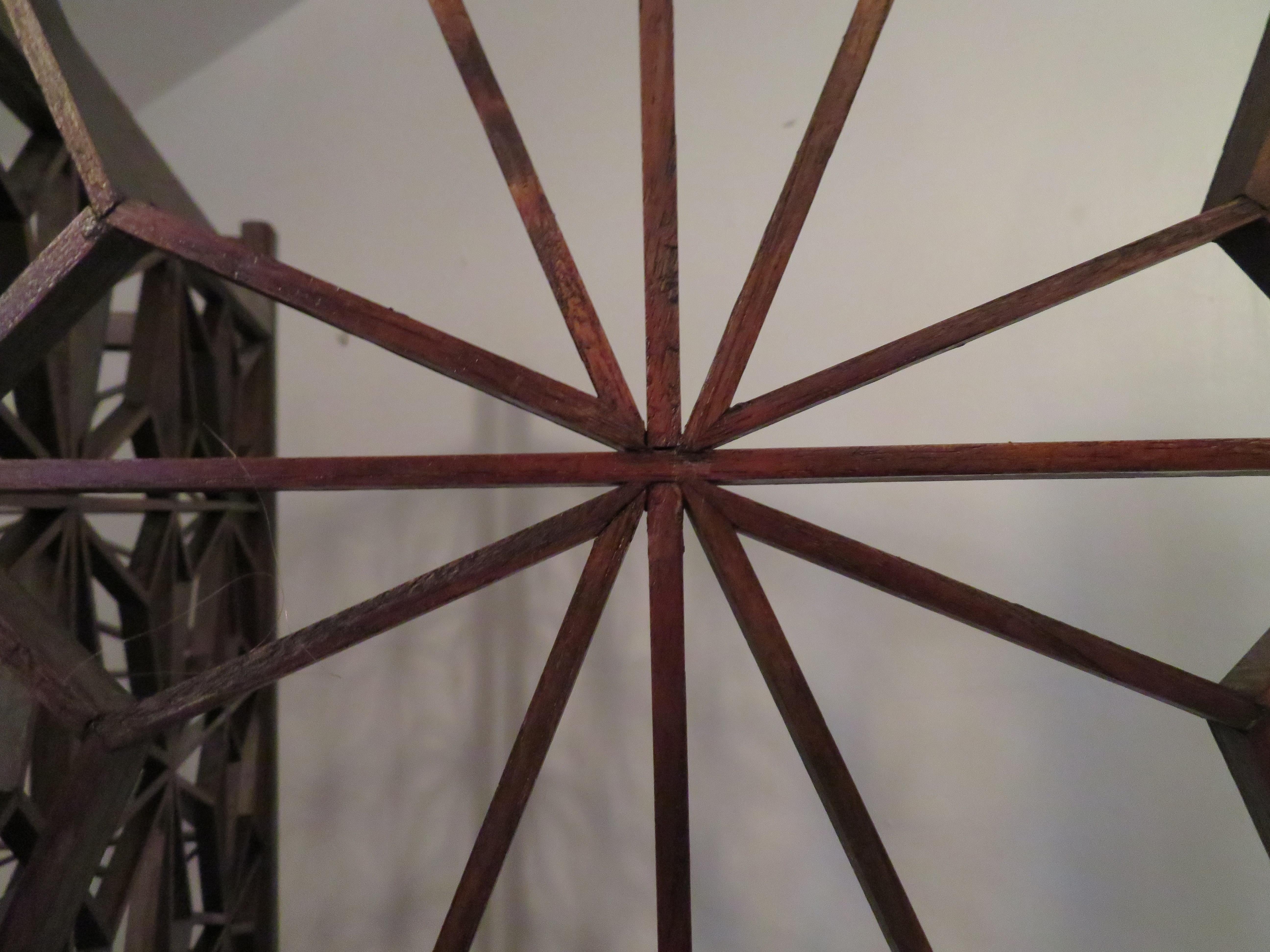 The Moderns Modernity 4 Panel Folding Screen Bohemian (paravent à 4 panneaux) en vente 3