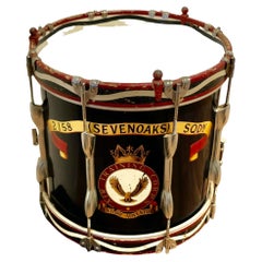 Vintage Handsome Military Snare Drum from Sevenoaks Air Training Corps