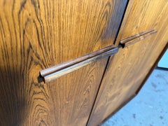 Magnifique armoire/commode moderniste en bois de rose, dans le style de George Nakashima