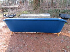 Handsome Nanna Ditzel Style Four-Seat Sculptural Teak Sofa, Midcentury Danish