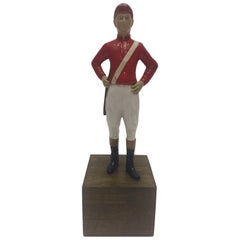 Handsome New York 21 Club's Sculpture of a Jockey