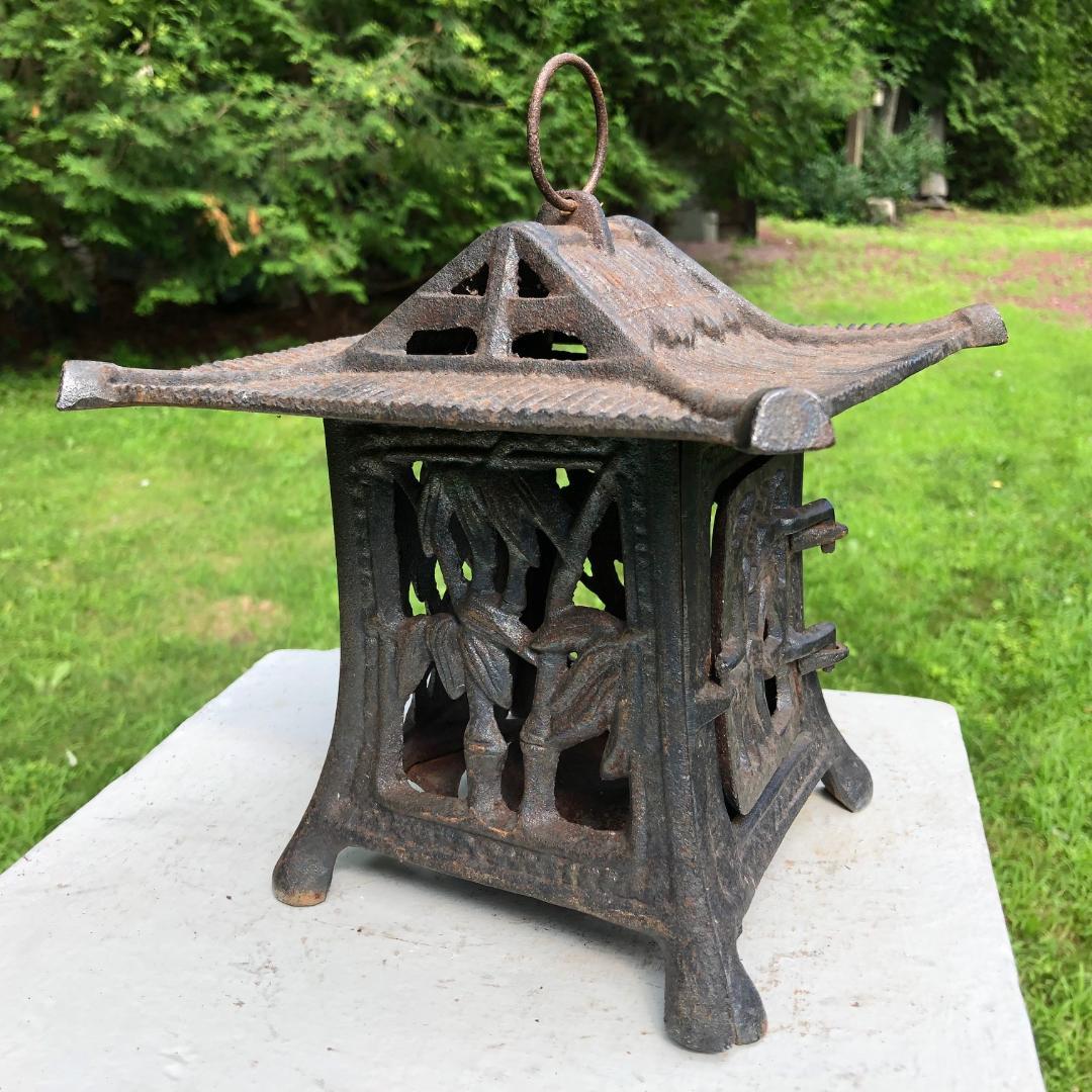 From Our Recent Japanese Acquisitions in original condition

Japan, an attractive and sturdy antique lantern, with a 