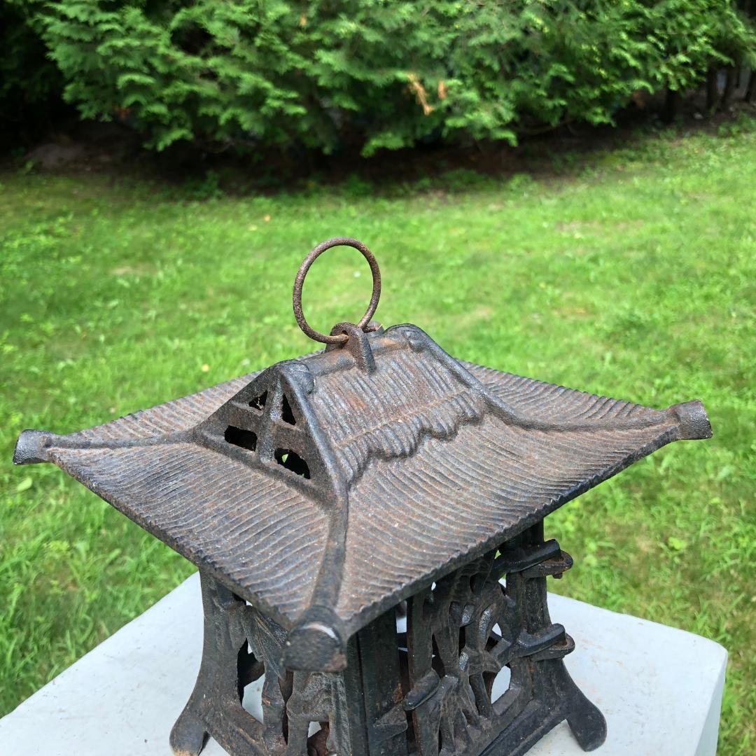 cast iron japanese lantern