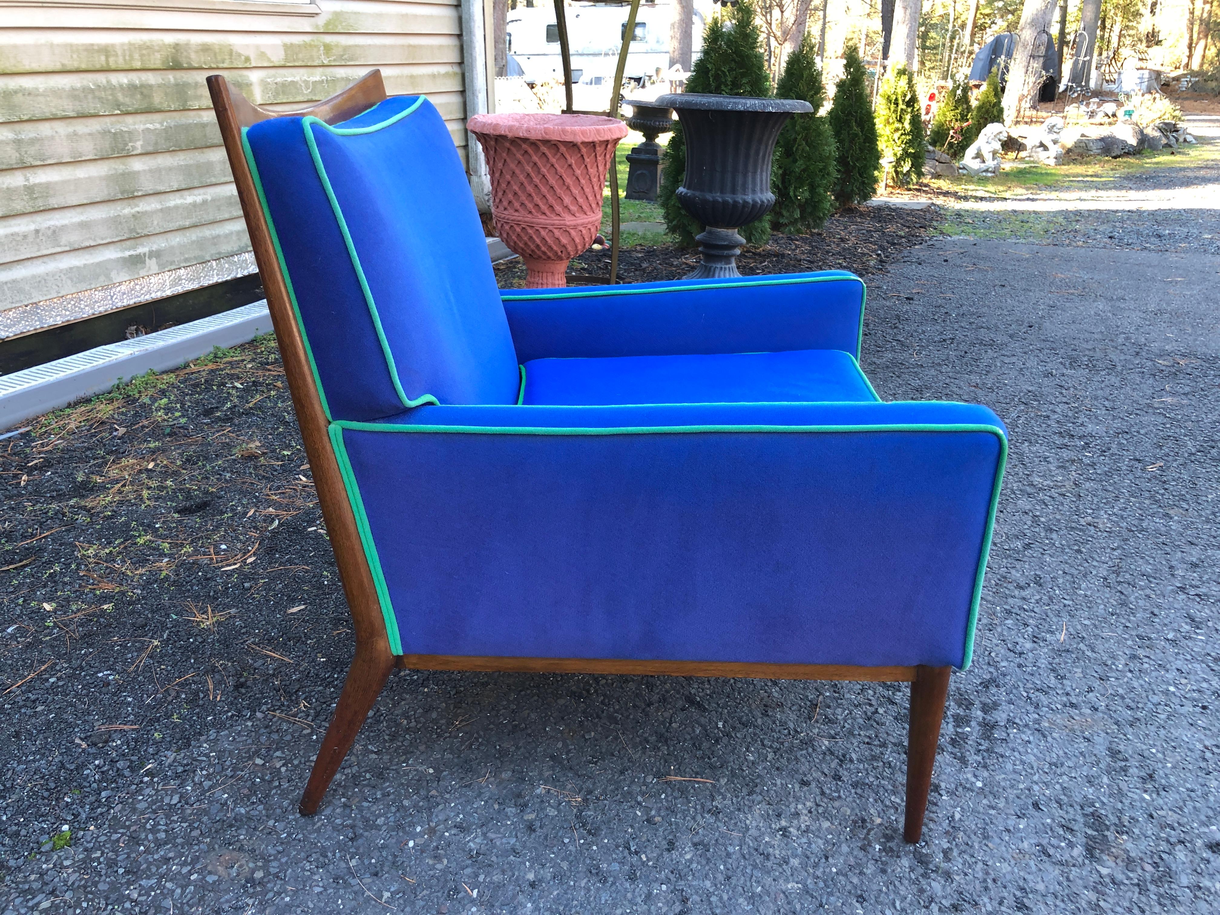 Handsome Paul McCobb for Directional Model 1322 Lounge Chair Mid-Century Modern For Sale 8