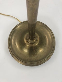 Handsome Ralph Lauren Brass Adjustable Floor Lamp