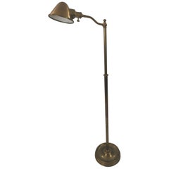 Handsome Ralph Lauren Brass Adjustable Floor Lamp
