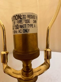 Handsome Solid Brass Floor Lamp