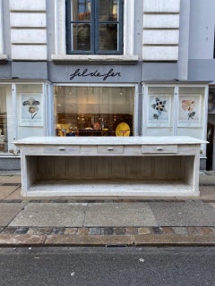Handsome Southern French 1900 Grocer's Counter / Sideboard