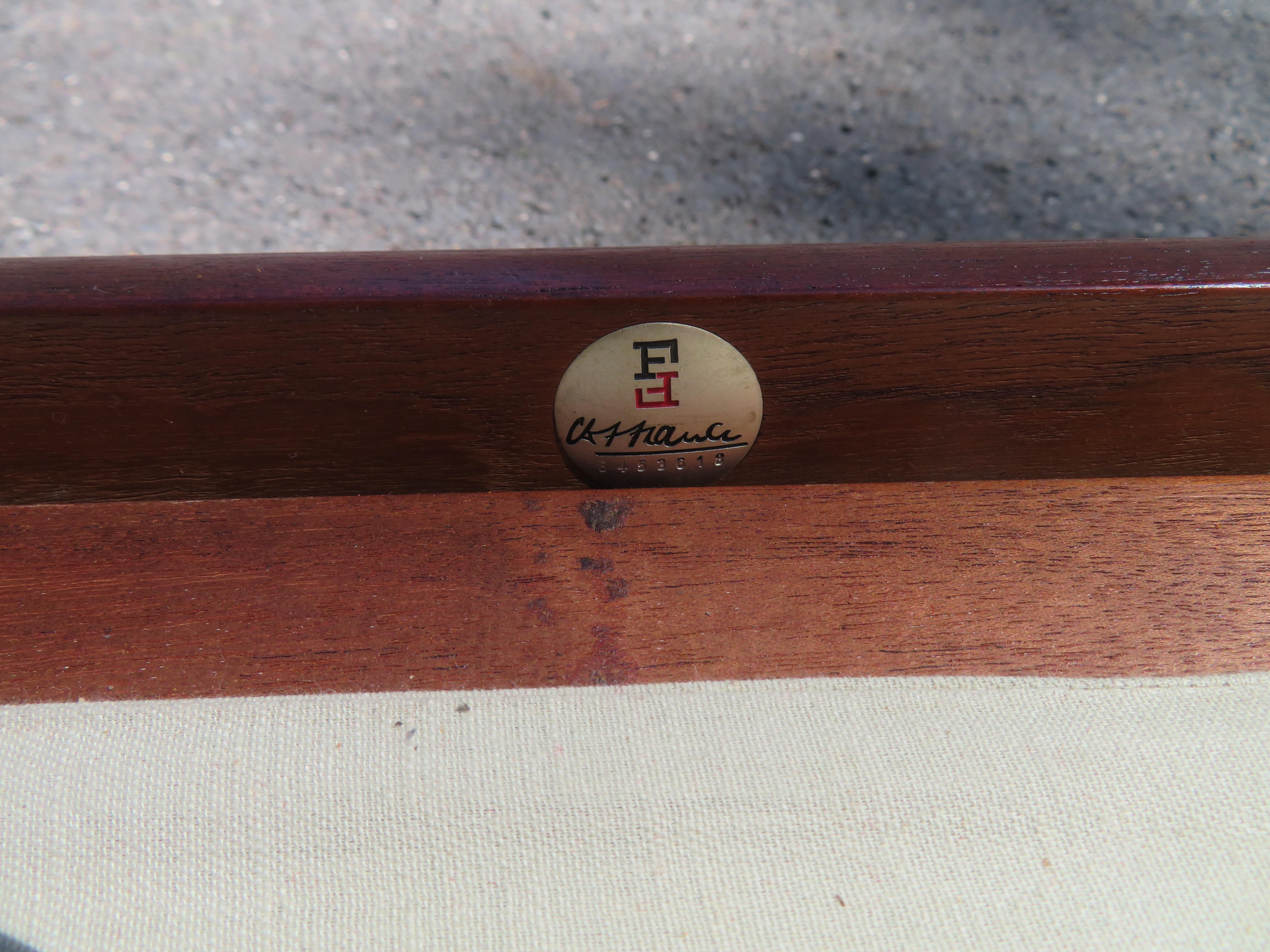 Bellissimo divano a 3 posti in teak Grete Jalk per France and Son in vendita 3