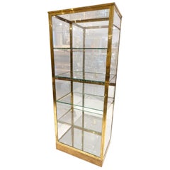 Handsome Vintage French Boutique Vitrine Display Unit