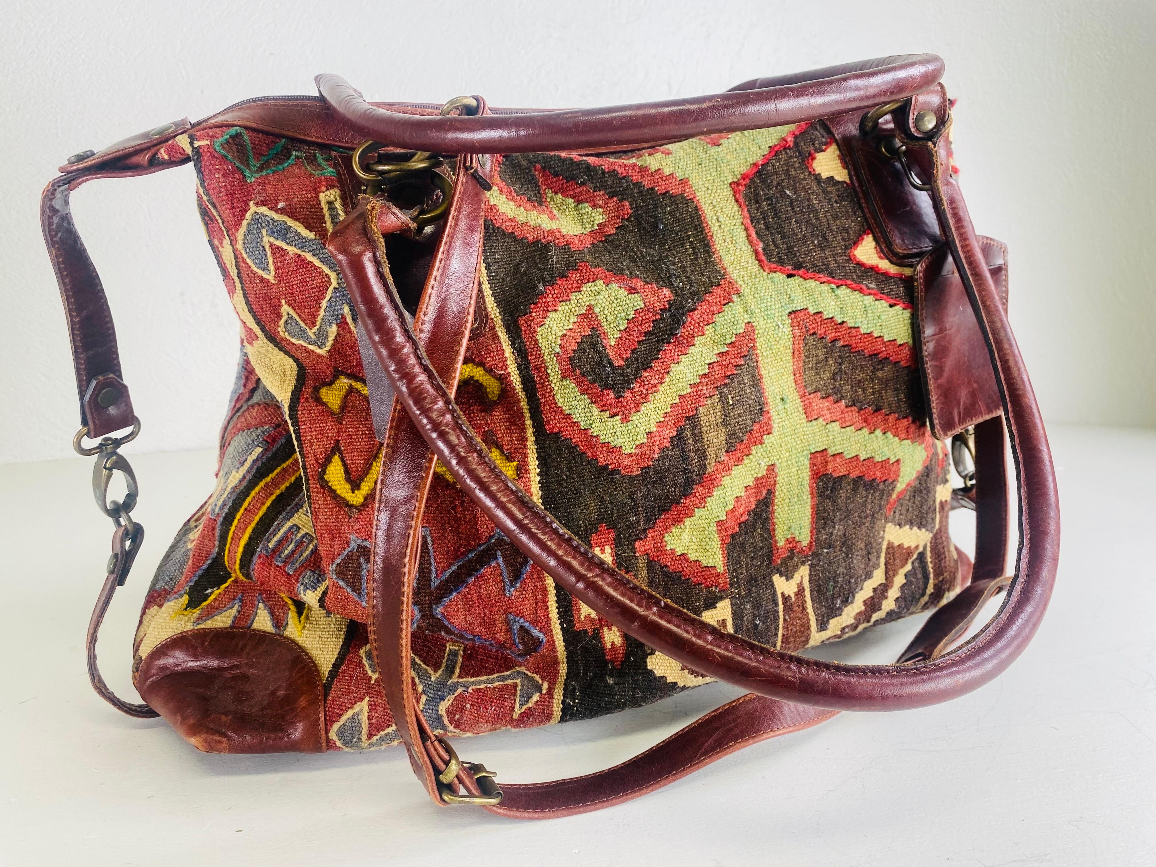 Hübsche Vintage Killam und Leder Schulranzen im Angebot 2