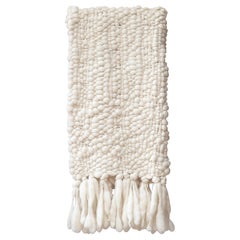 Handwoven 100% Baby Merino Wool Throw, Thick Weave, Made in Argentina