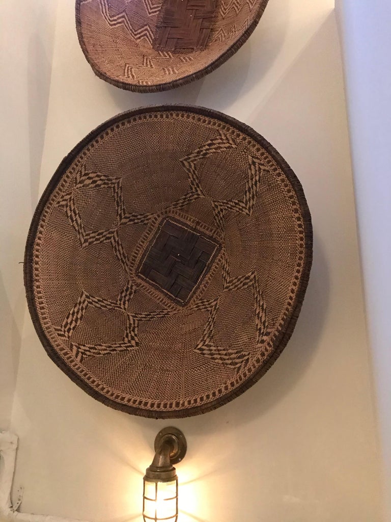 Handwoven African Basket at 1stDibs