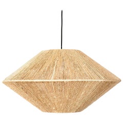 Handwoven Agave Fiber Hunter Light Screen