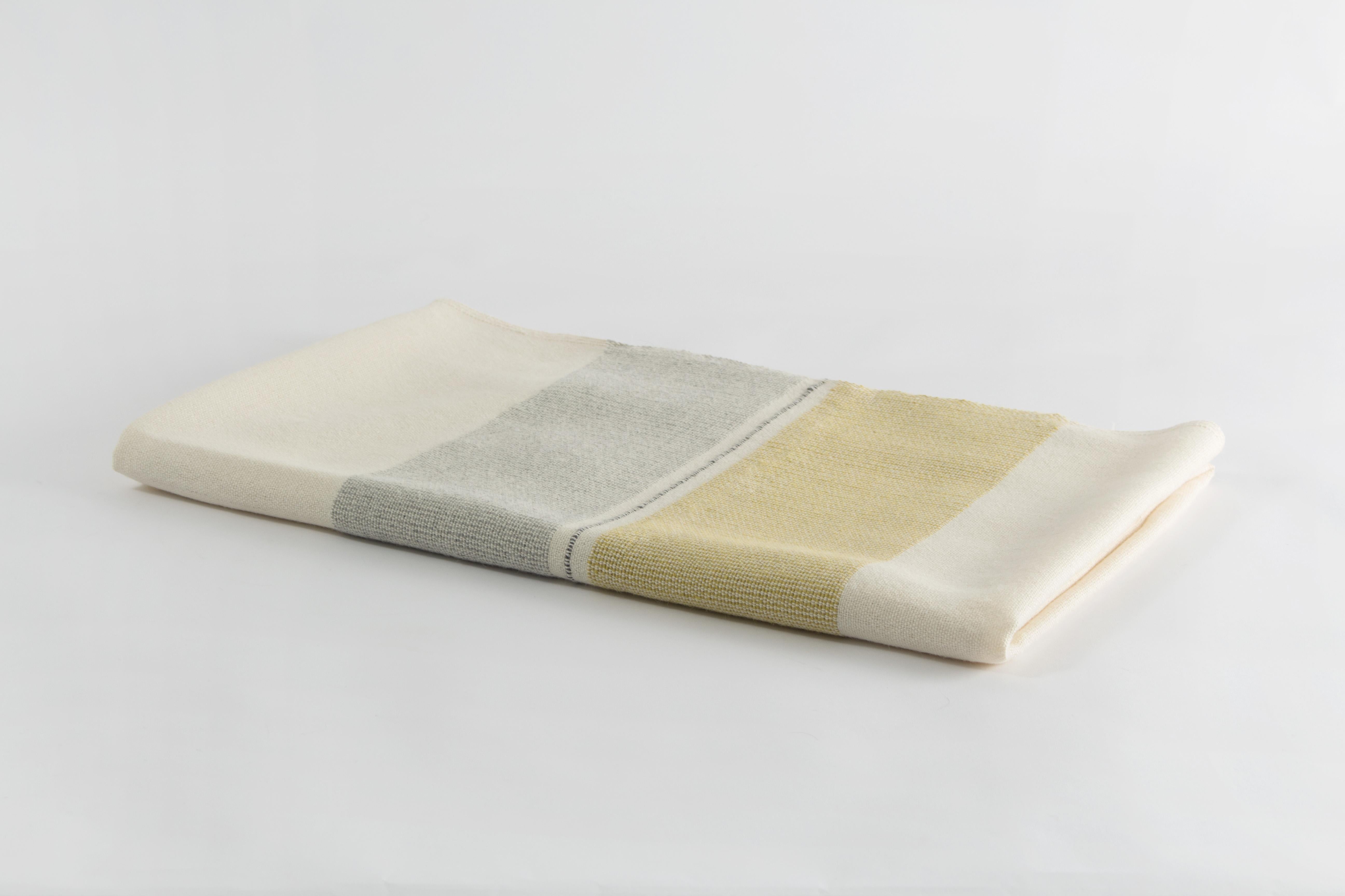 Studio Altar presents Daily Rituals in collaboration with Allpa, a Peruvian Fairtrade brand working with artisans for 35 years. Handwoven in the Andes of Peru, the throws are made of the softest Alpaca wool and represent the contrast of earth and