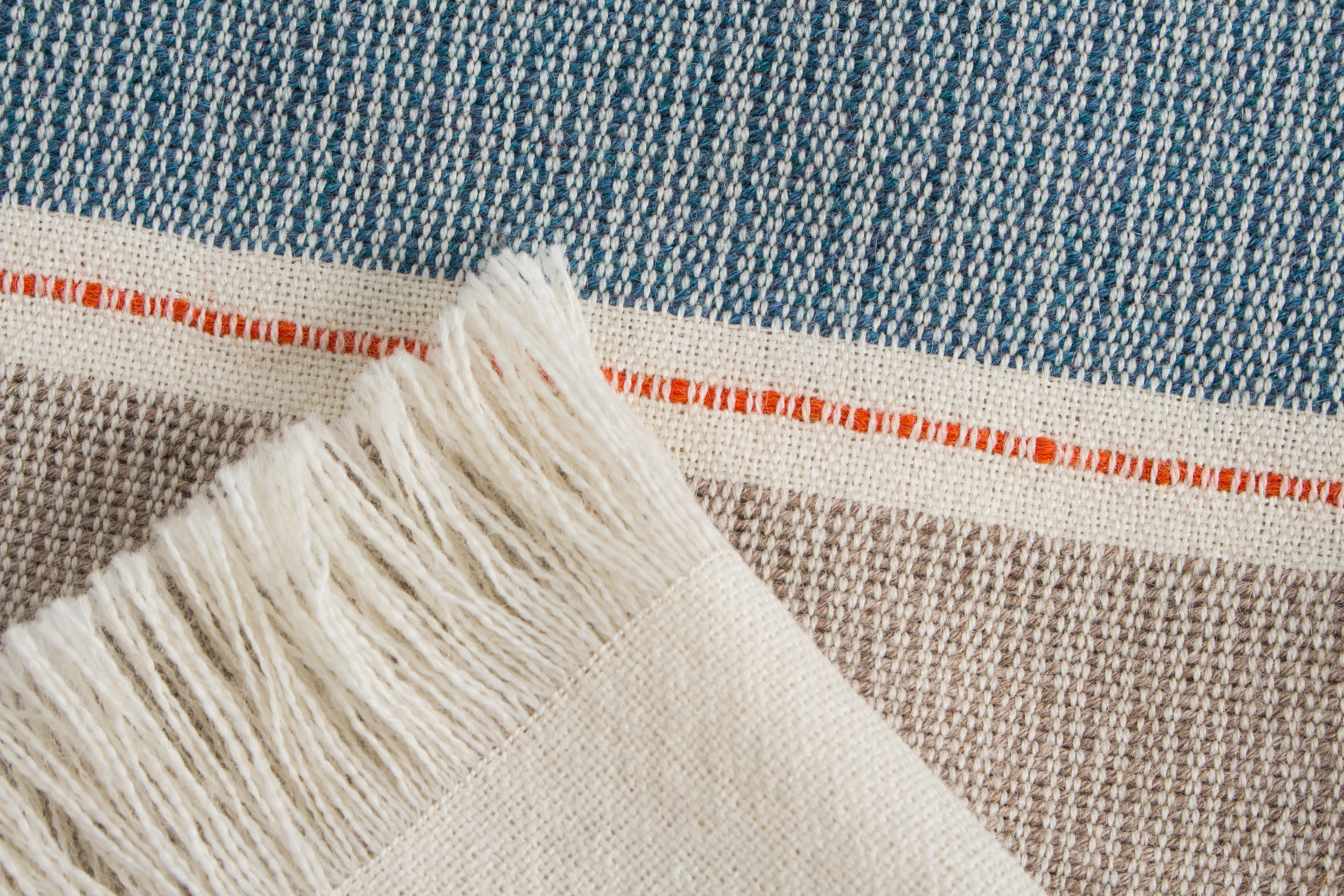 Studio Altar presents daily rituals in collaboration with Allpa, a Peruvian Fairtrade brand working with artisans for 35 years. Handwoven in the Andes of Peru, the throws are made of the softest Alpaca wool and represent the contrast of earth and