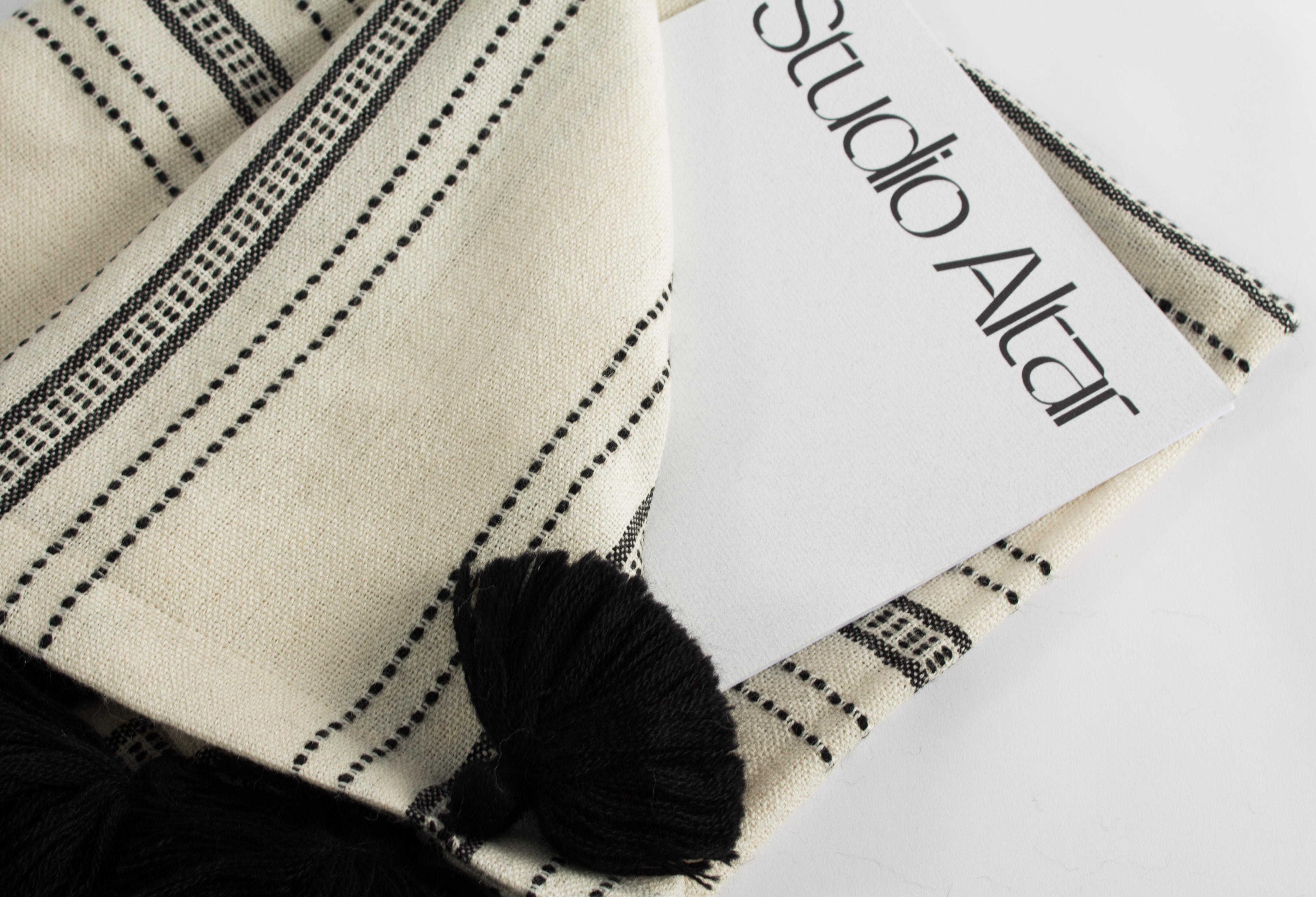 Hand-Woven Handwoven Alpaca Throw