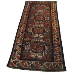 Tapis caucasien ancien du Karabagh tissé à la main